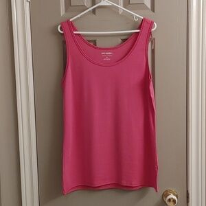 NWT JOE FRESH HOT PINK TANK TOP 1X